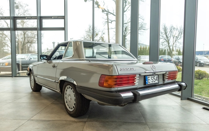 Mercedes-Benz SL cena 79900 przebieg: 148345, rok produkcji 1987 z Stryków małe 631